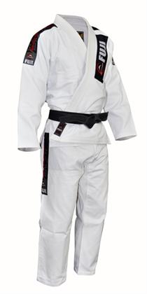 White Kassen Brazilian Jujitsu Gi